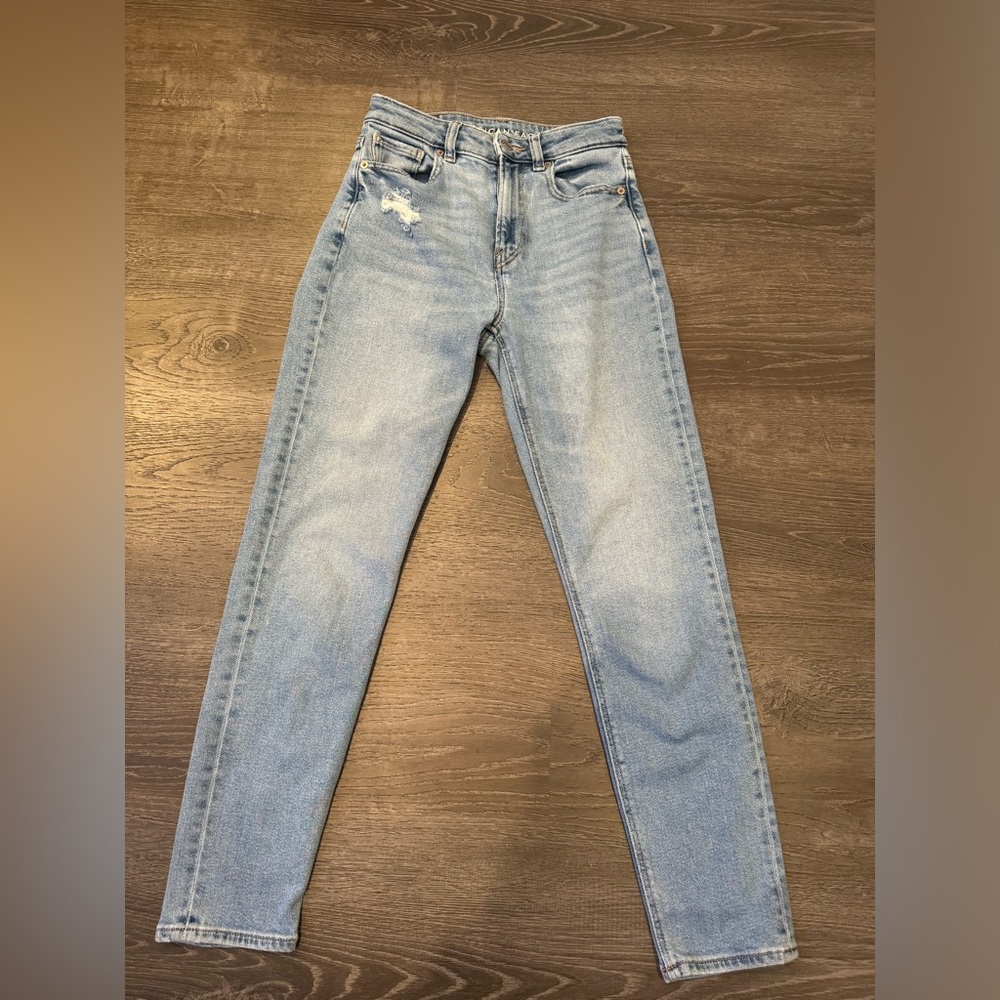 American Eagle 00 light skinny jeans